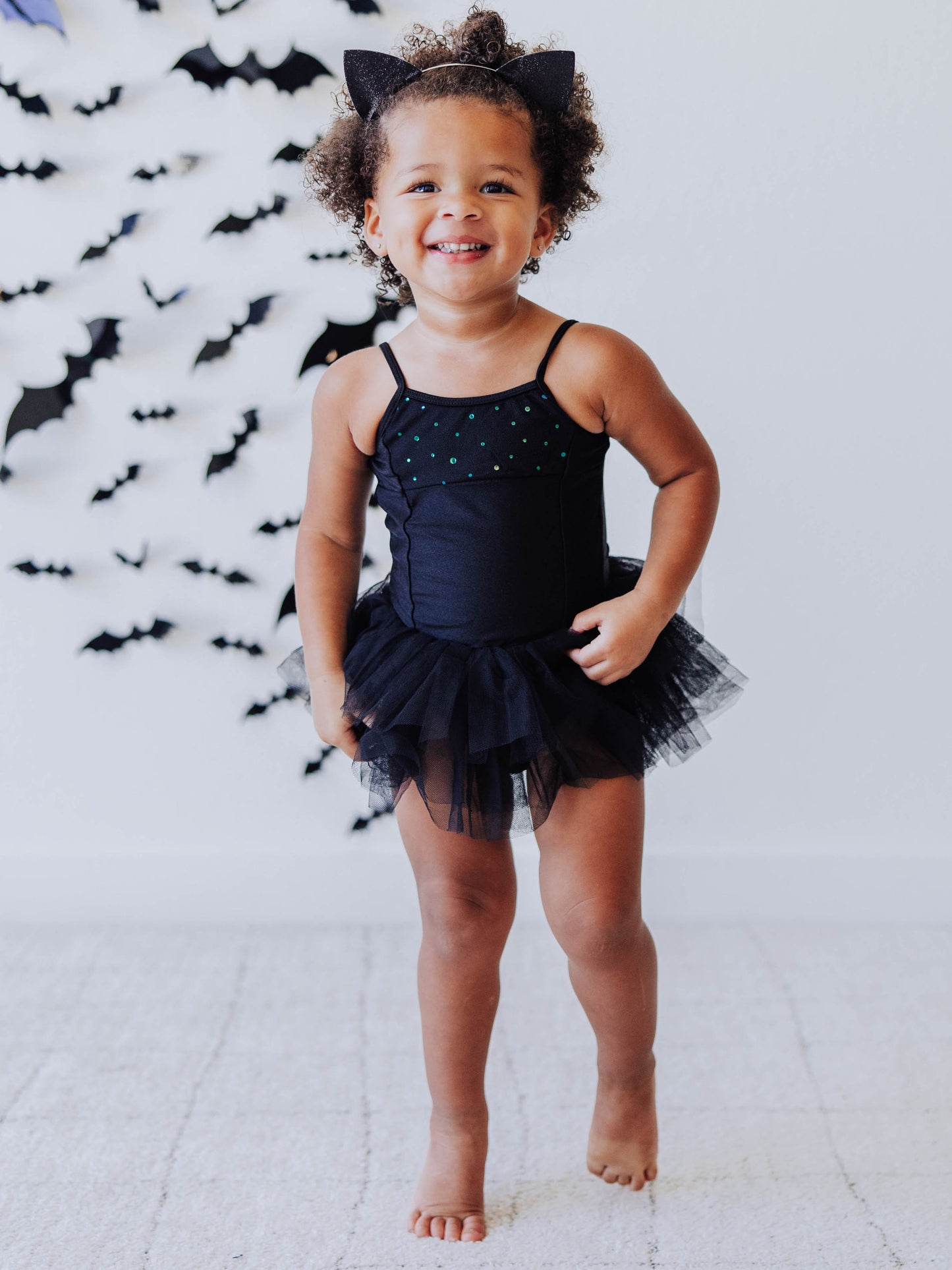 Skirted Tutu Leotard - Black