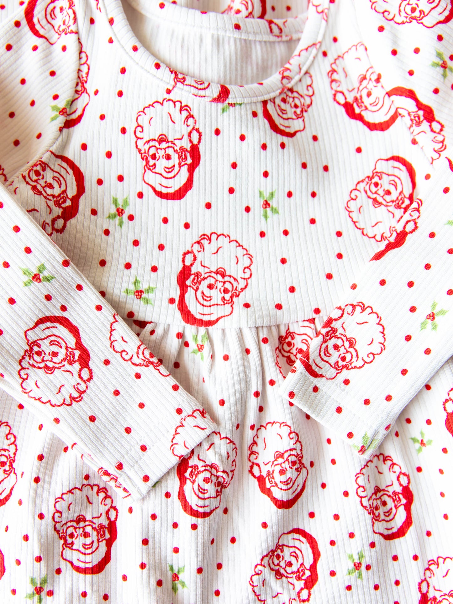 Fitted Ribbed Dress - St. Nick (Slightly Flawed)