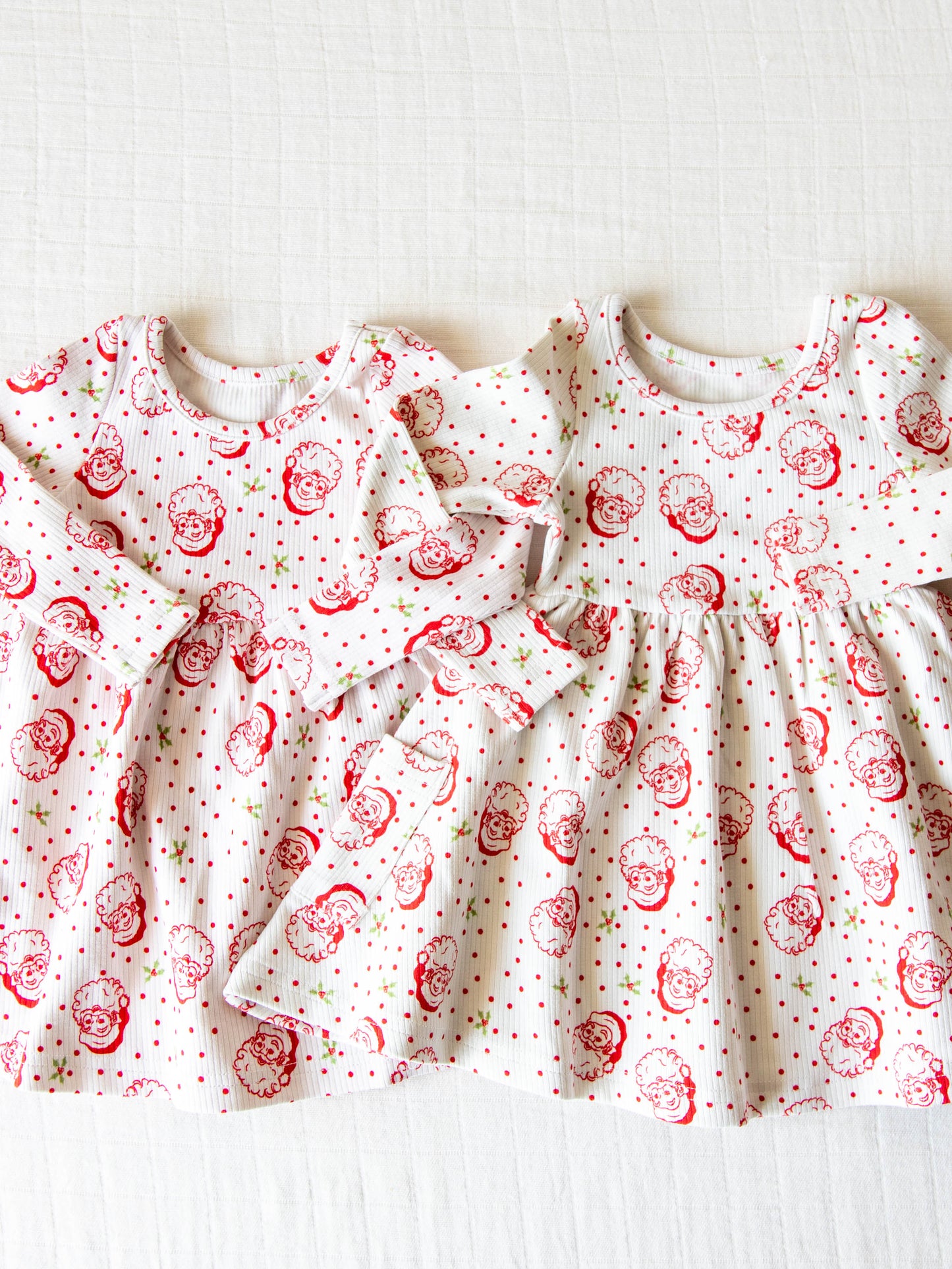 Fitted Ribbed Dress - St. Nick (Slightly Flawed)