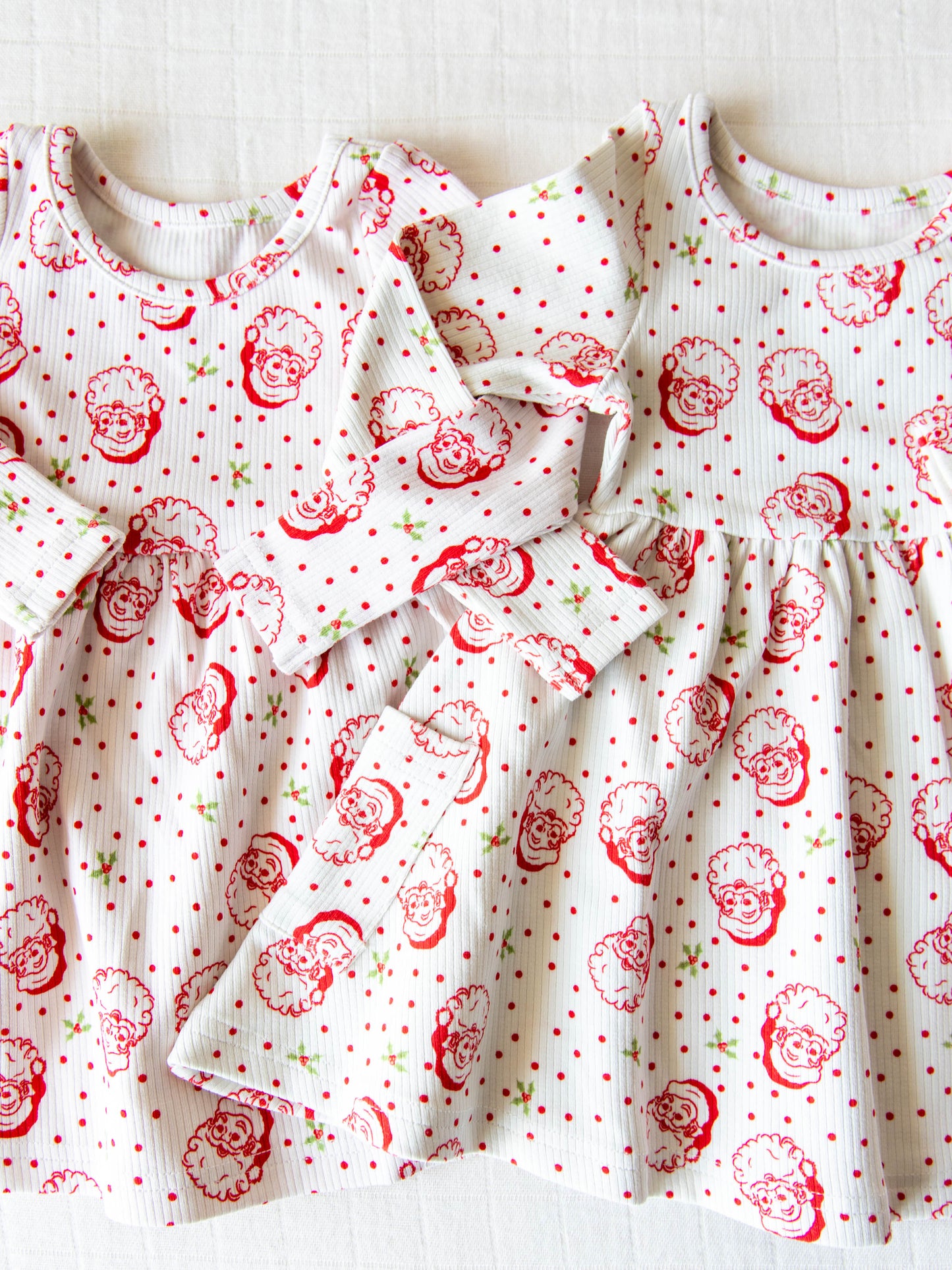 Fitted Ribbed Dress - St. Nick (Slightly Flawed)