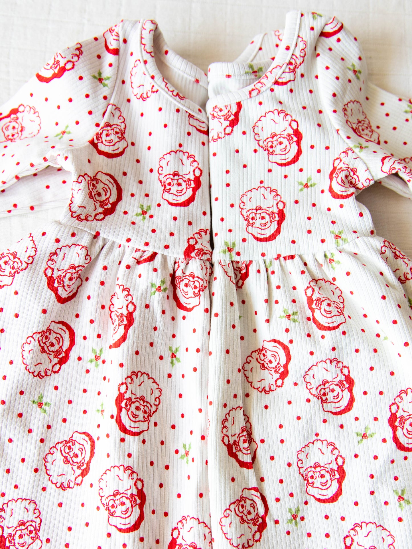 Fitted Ribbed Dress - St. Nick (Slightly Flawed)