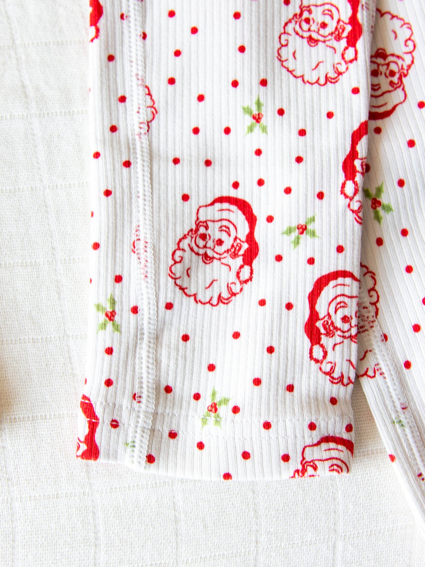 Fitted Ribbed Leggings - St. Nick (Slightly Flawed)