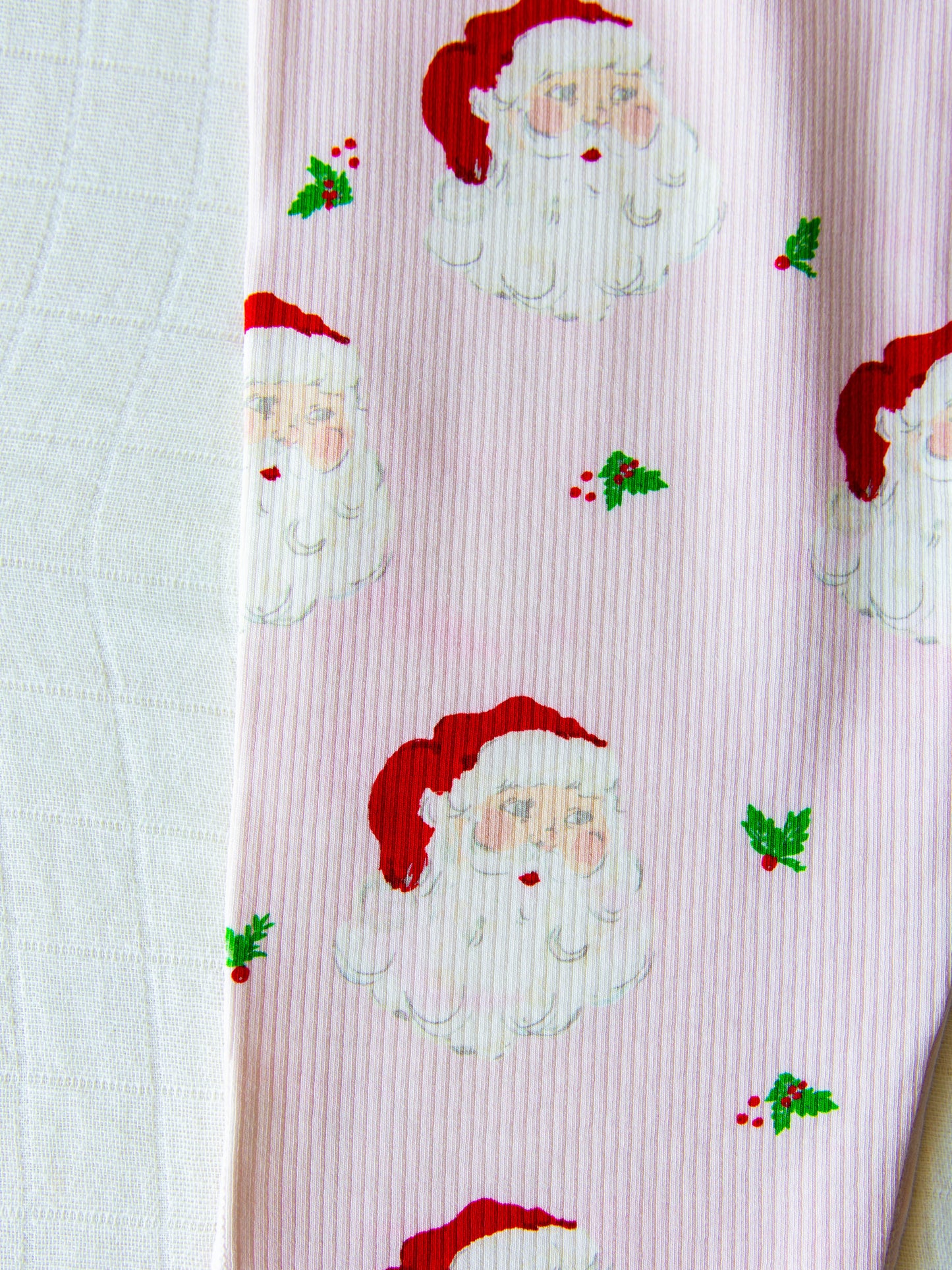 Fitted Ribbed Leggings - Dear Santa (Slightly Flawed)