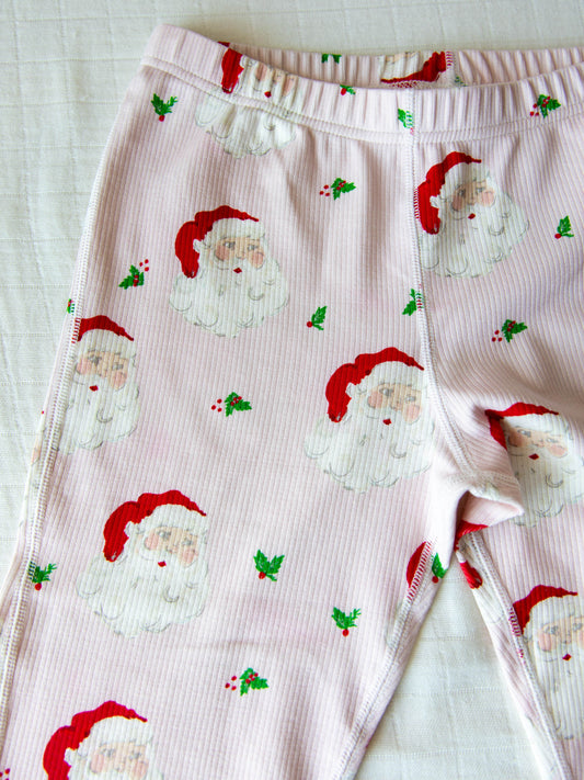 Fitted Ribbed Leggings - Dear Santa (Slightly Flawed)