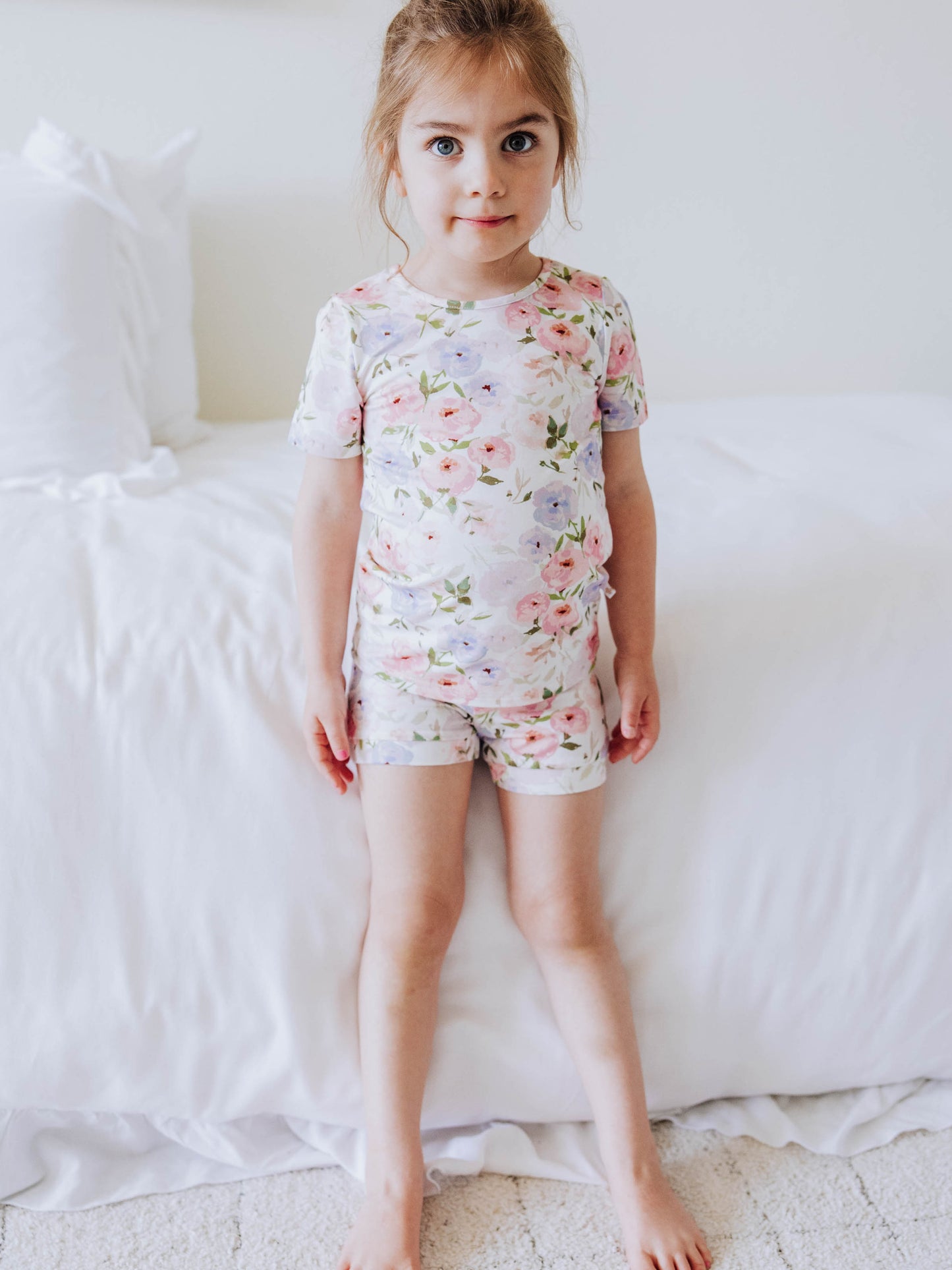 Cloud Fitted Short Set Pajamas - Soft Bliss