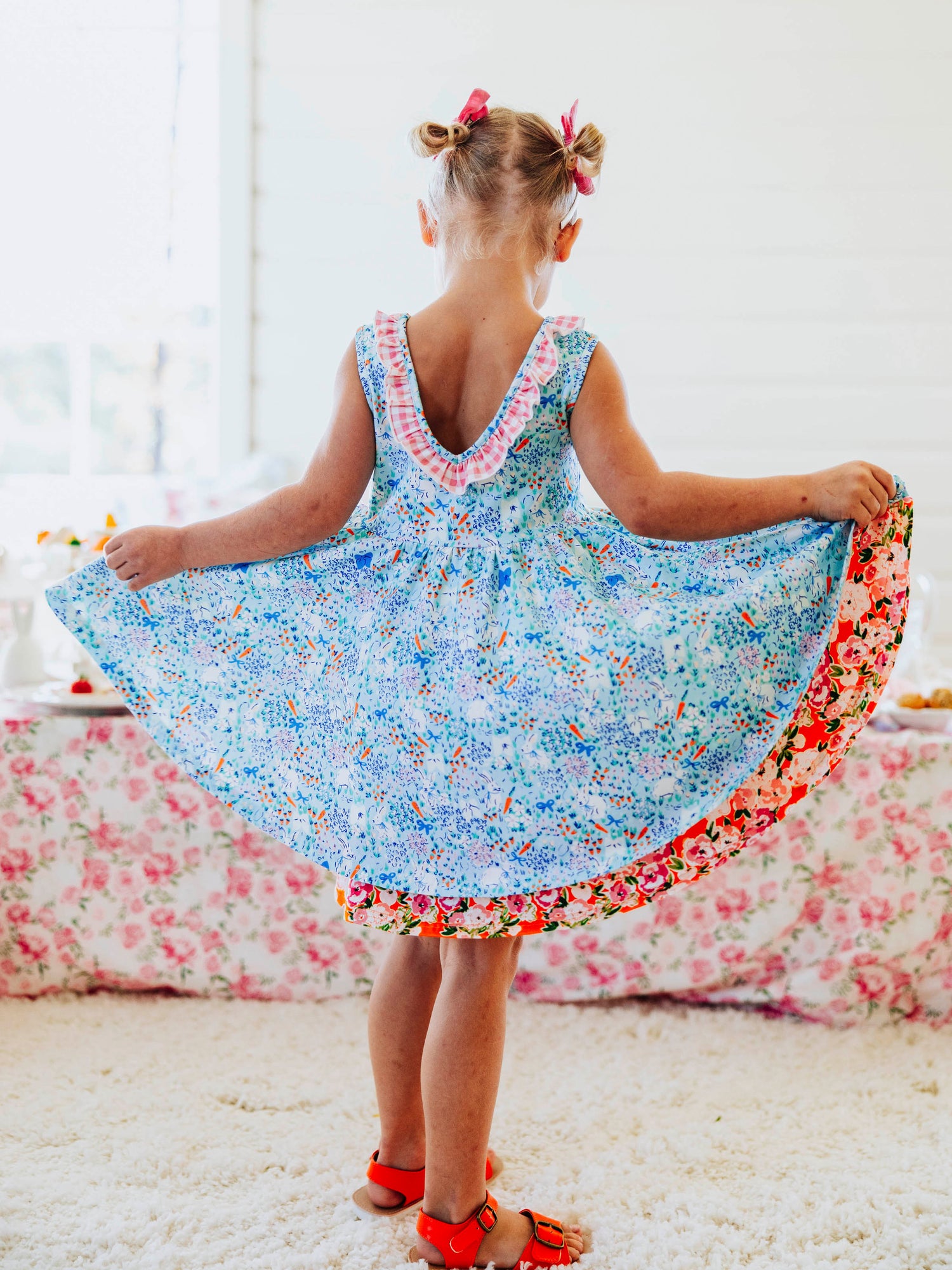 Prim Dress - Bunny Kisses