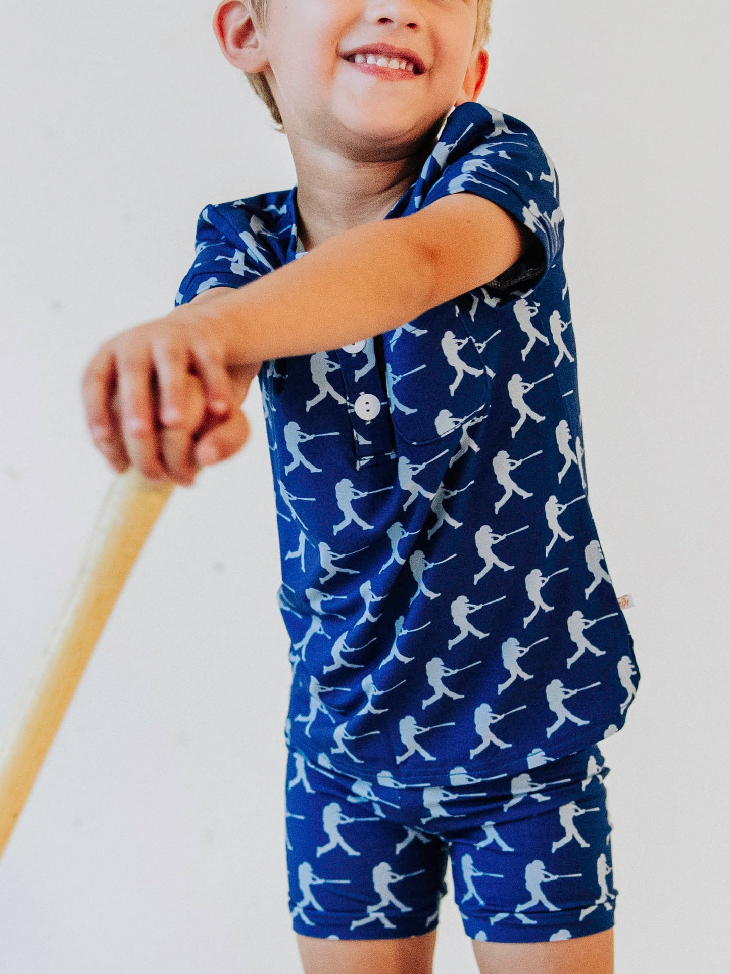 Cloud Short Set Pajamas - Swing Batter