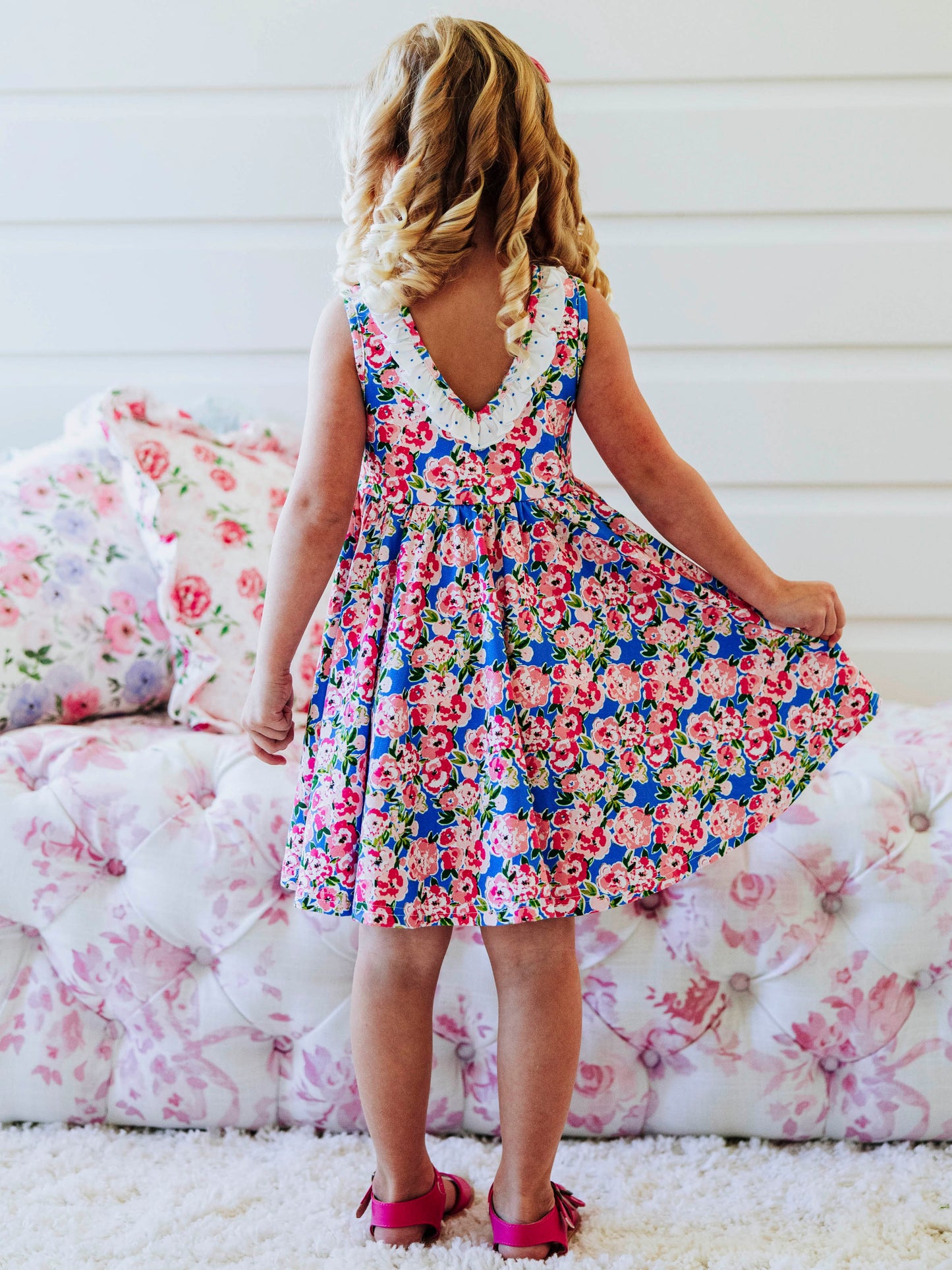 Prim Dress - Joyful Poppies