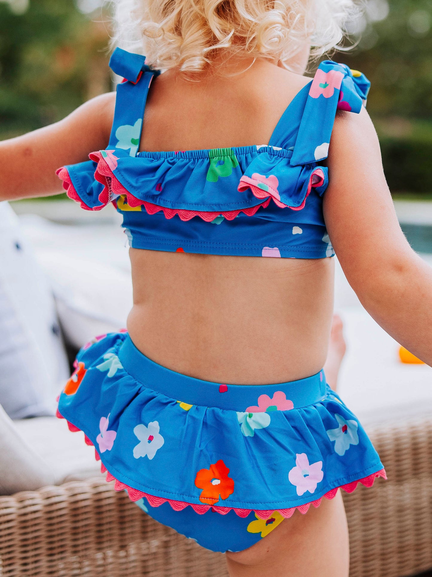 Minnie Skirted Bikini - Playful Blue