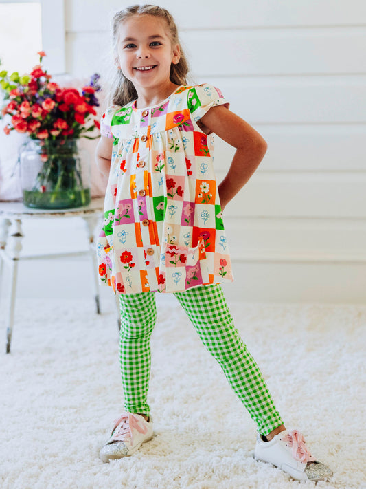 SS Out to Play Set - Checkered Blooms