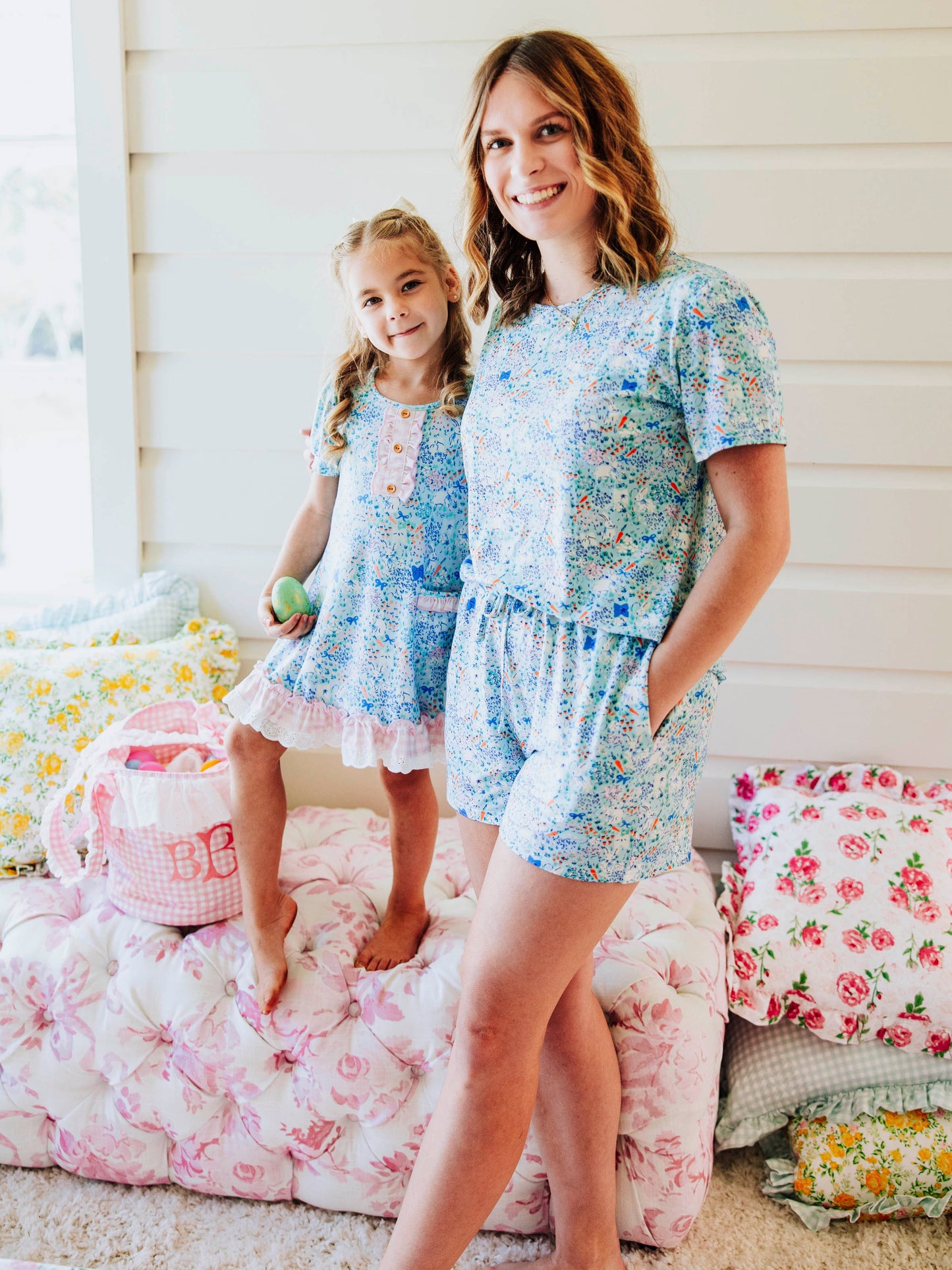 Women's Cloud Pajamas - Bunny Kisses