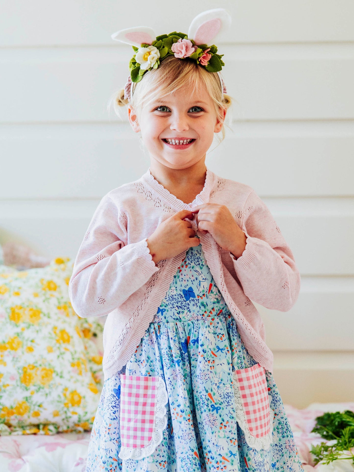 Sweet Scalloped Cardigan – Sweetly Pink