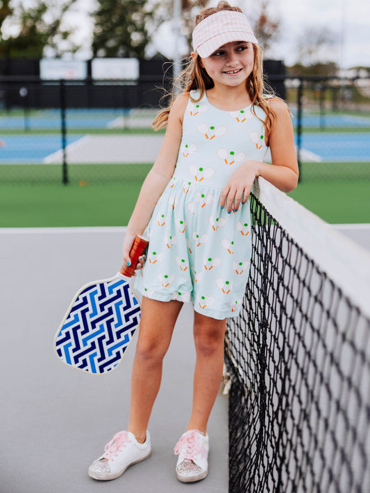 Short Leggy Romper - Pickleball