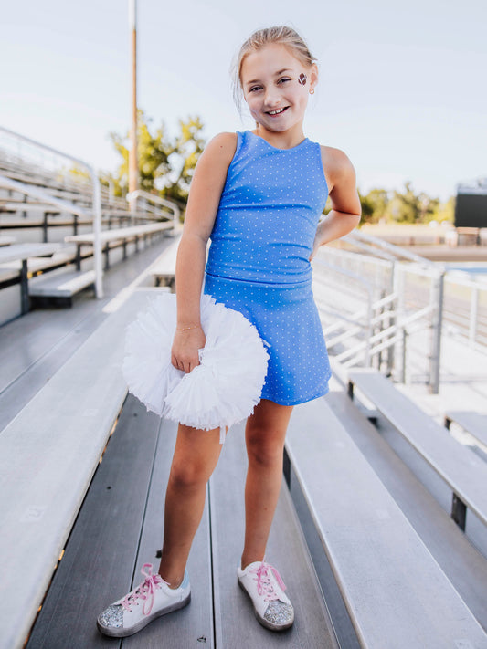 Active Skort Set - Deep Sea Dotty
