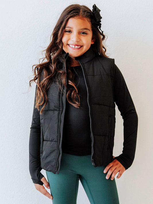 Puffer Vest - Black