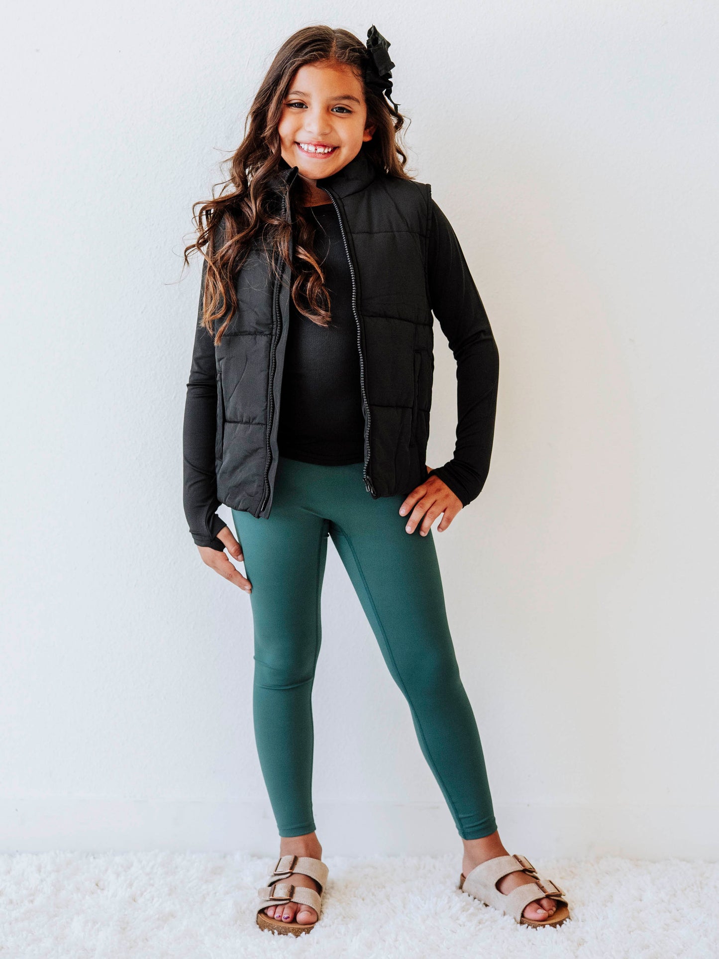 Performance Leggings - Aquamarine