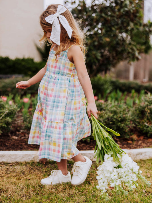 Smocked Sundress - Sunny Day Plaid
