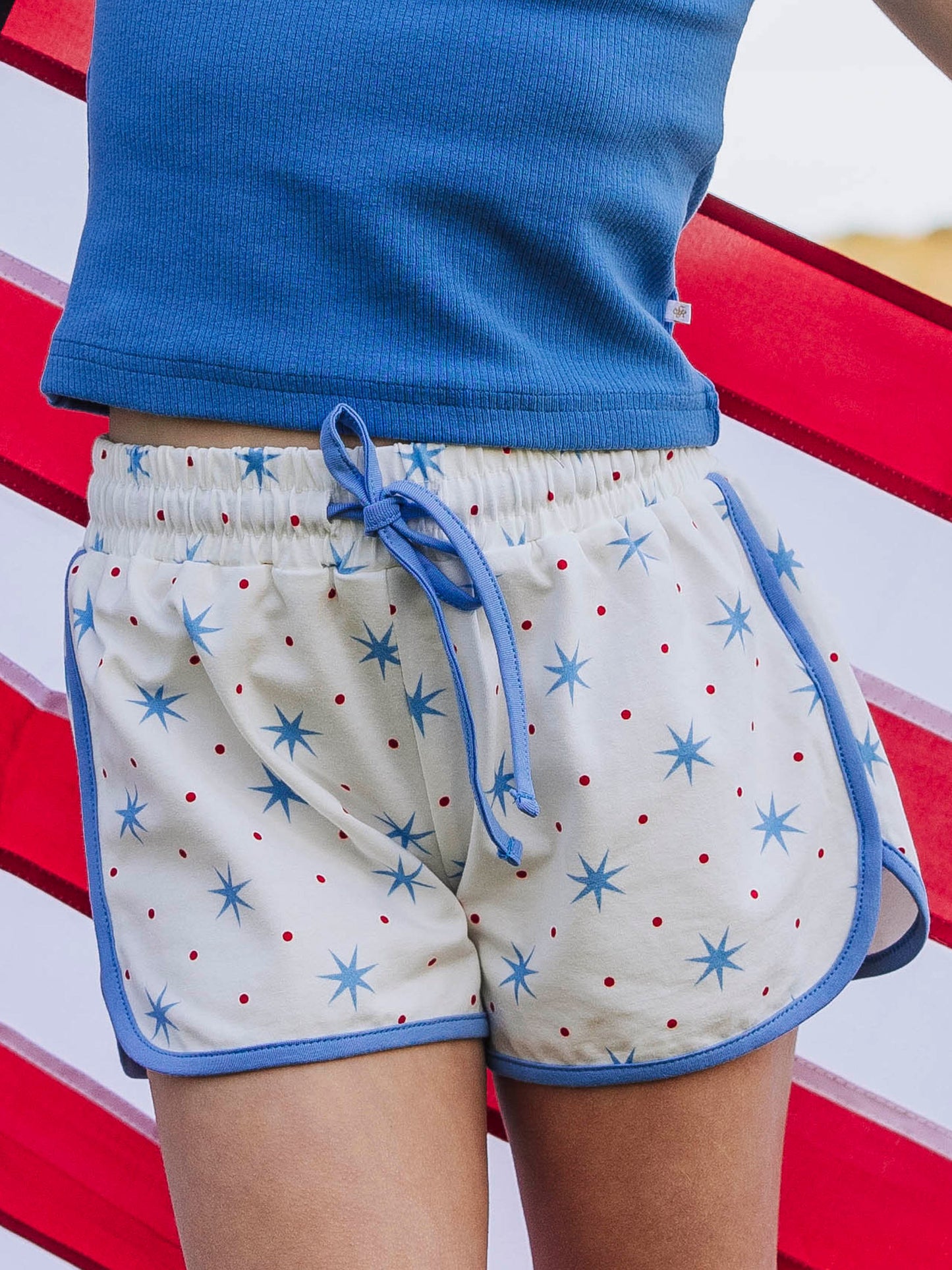 Athletic Shorts - Sparkler Celebration!