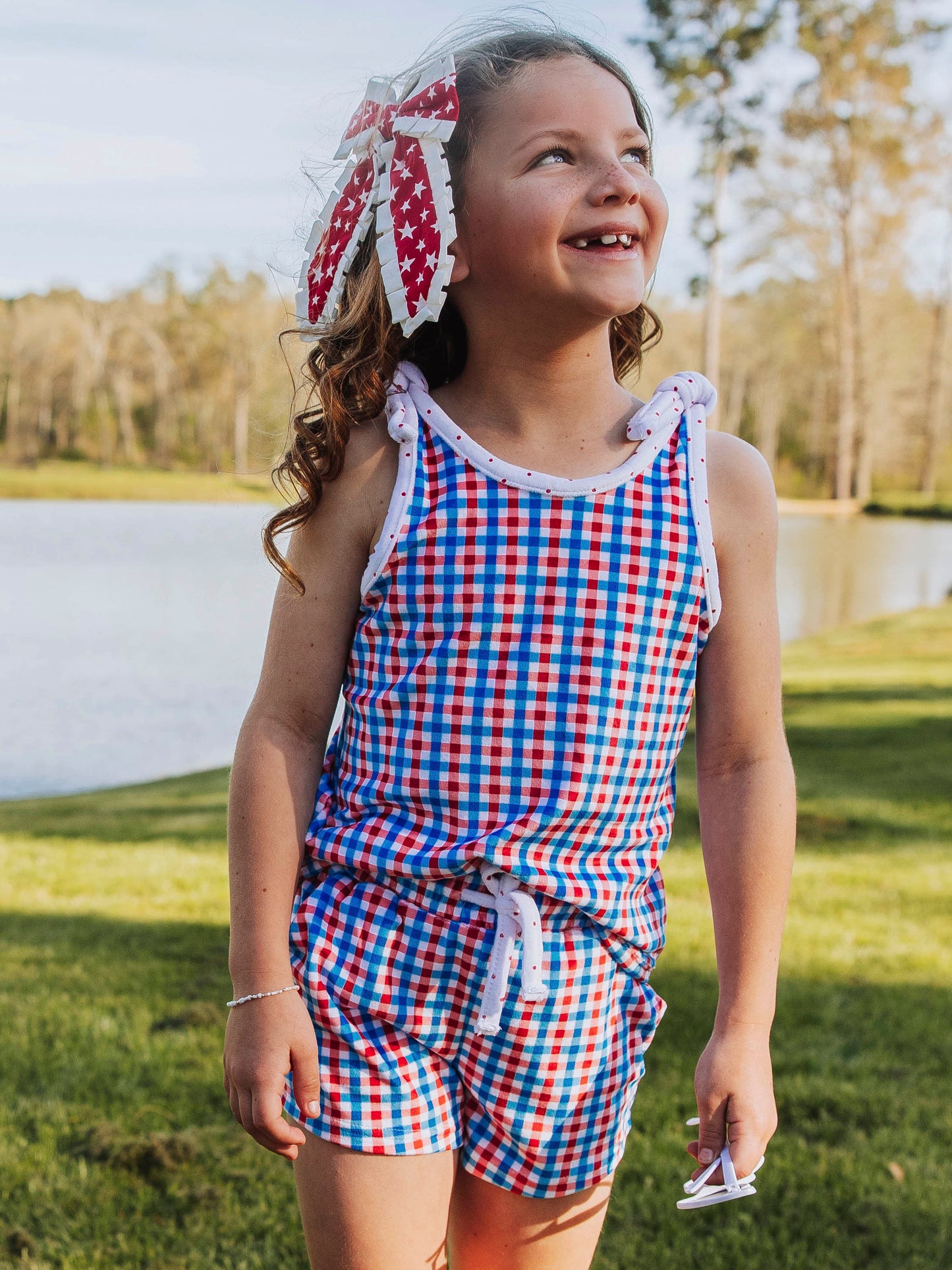 Terry Set - USA Gingham