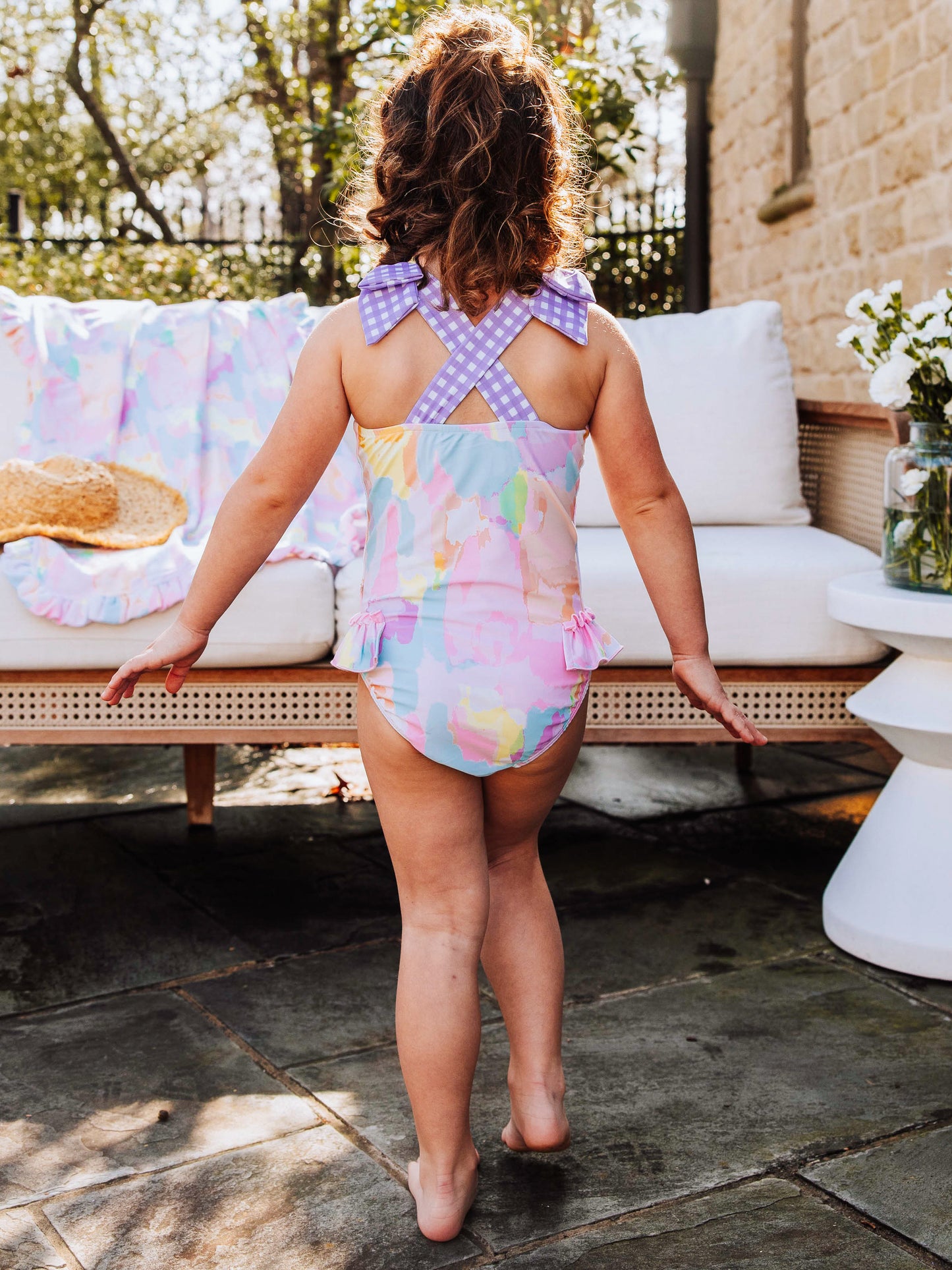 Melanie One Piece - Cotton Candy Splash