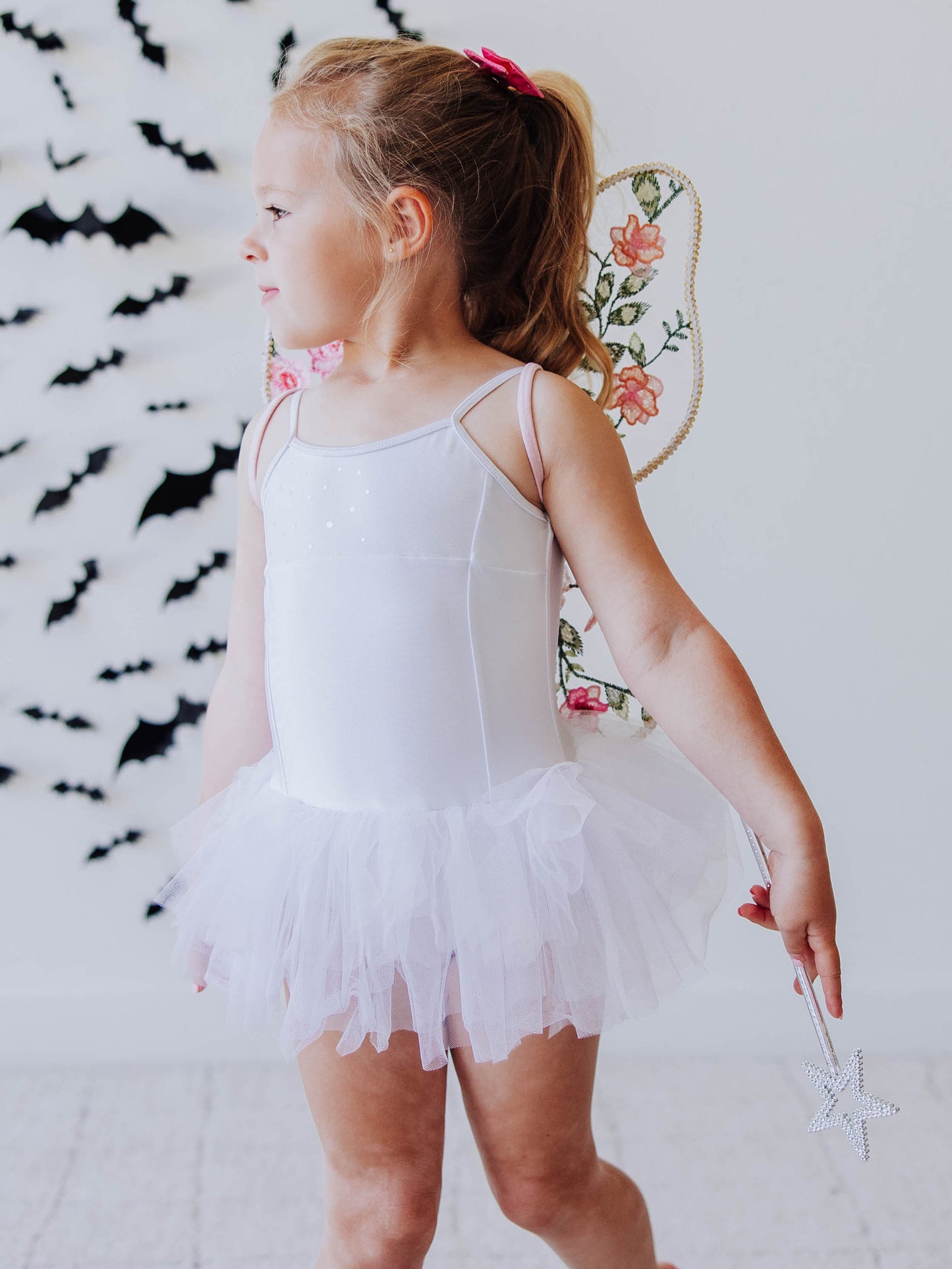 Skirted Tutu Leotard - White