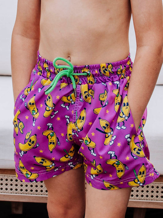Boy's Swim Trunks - Banana Ballers