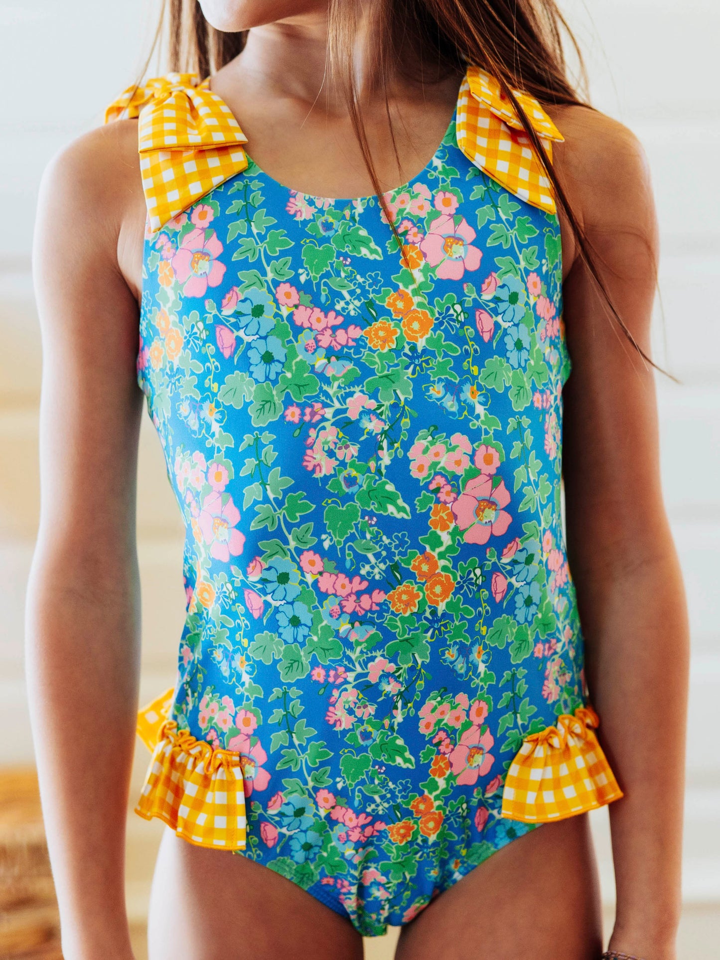 Melanie One Piece - Tropical Petals