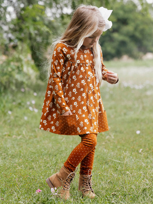 Out to Play Set - Pumpkin Spice Dotty