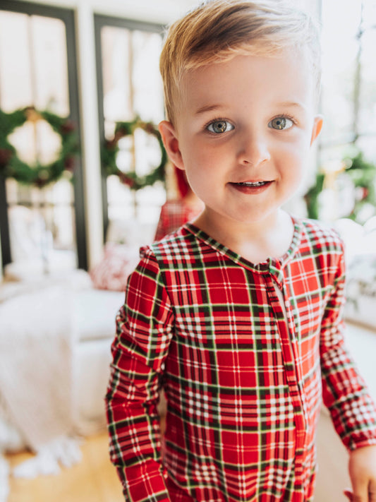 Cloud Layette - Merry Plaid