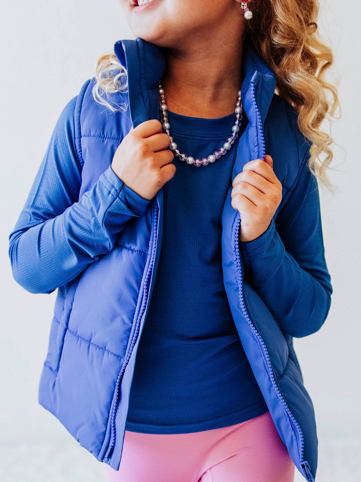 Puffer Vest - Royal Blue