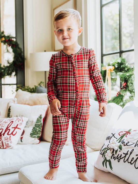 Cloud Layette - Merry Plaid