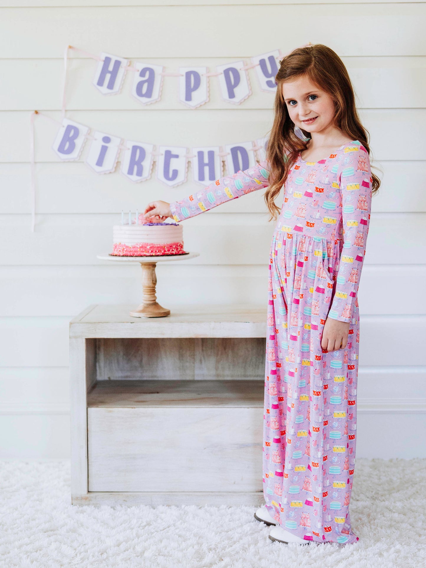 Leggy Romper - Happiest Day Purple