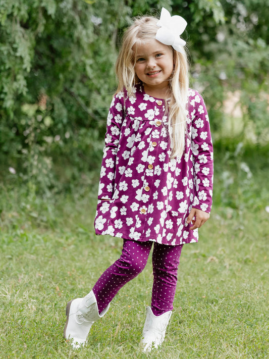 Out to Play Set - Sugar Plum Floral