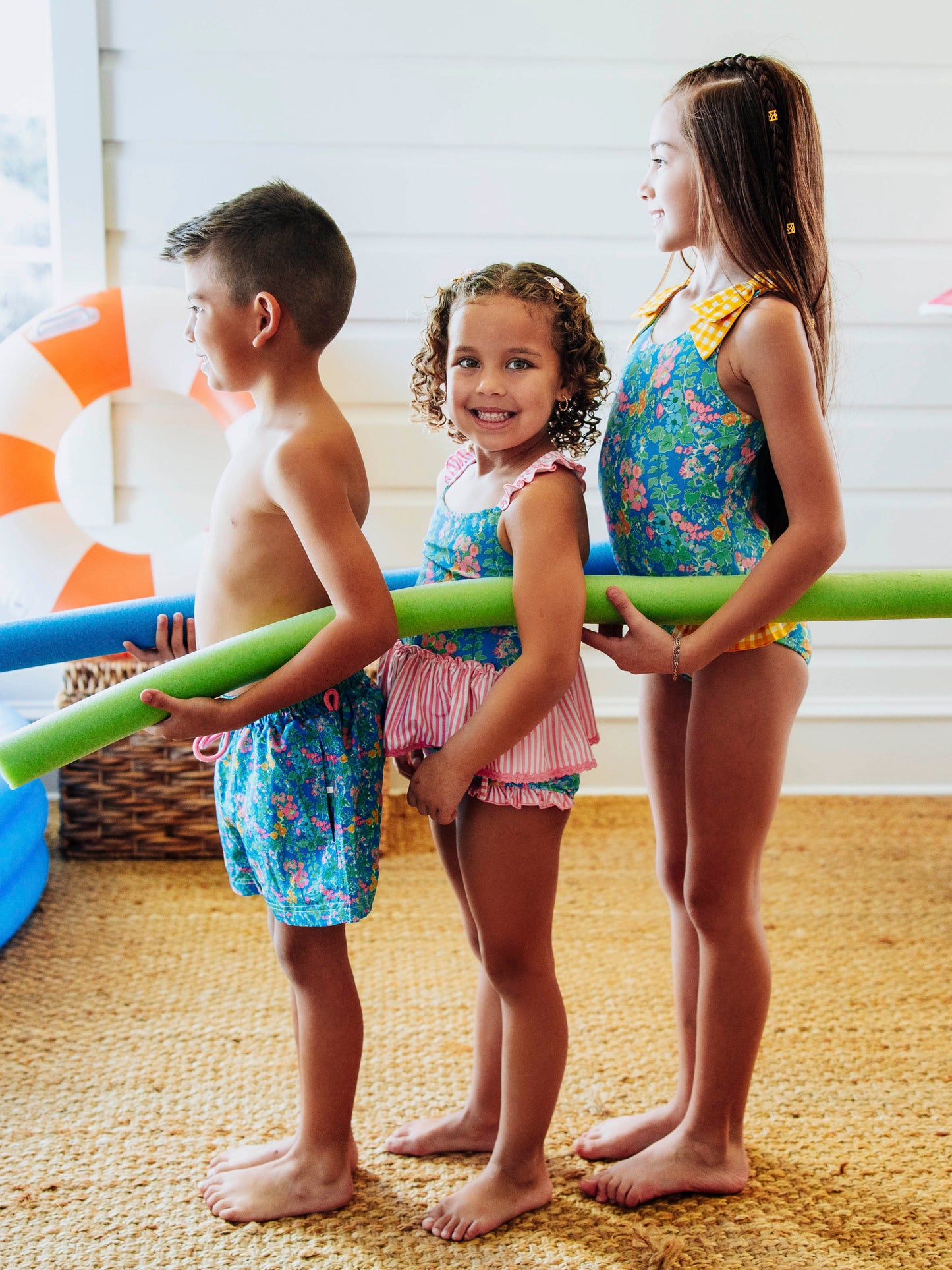 Melanie One Piece - Tropical Petals