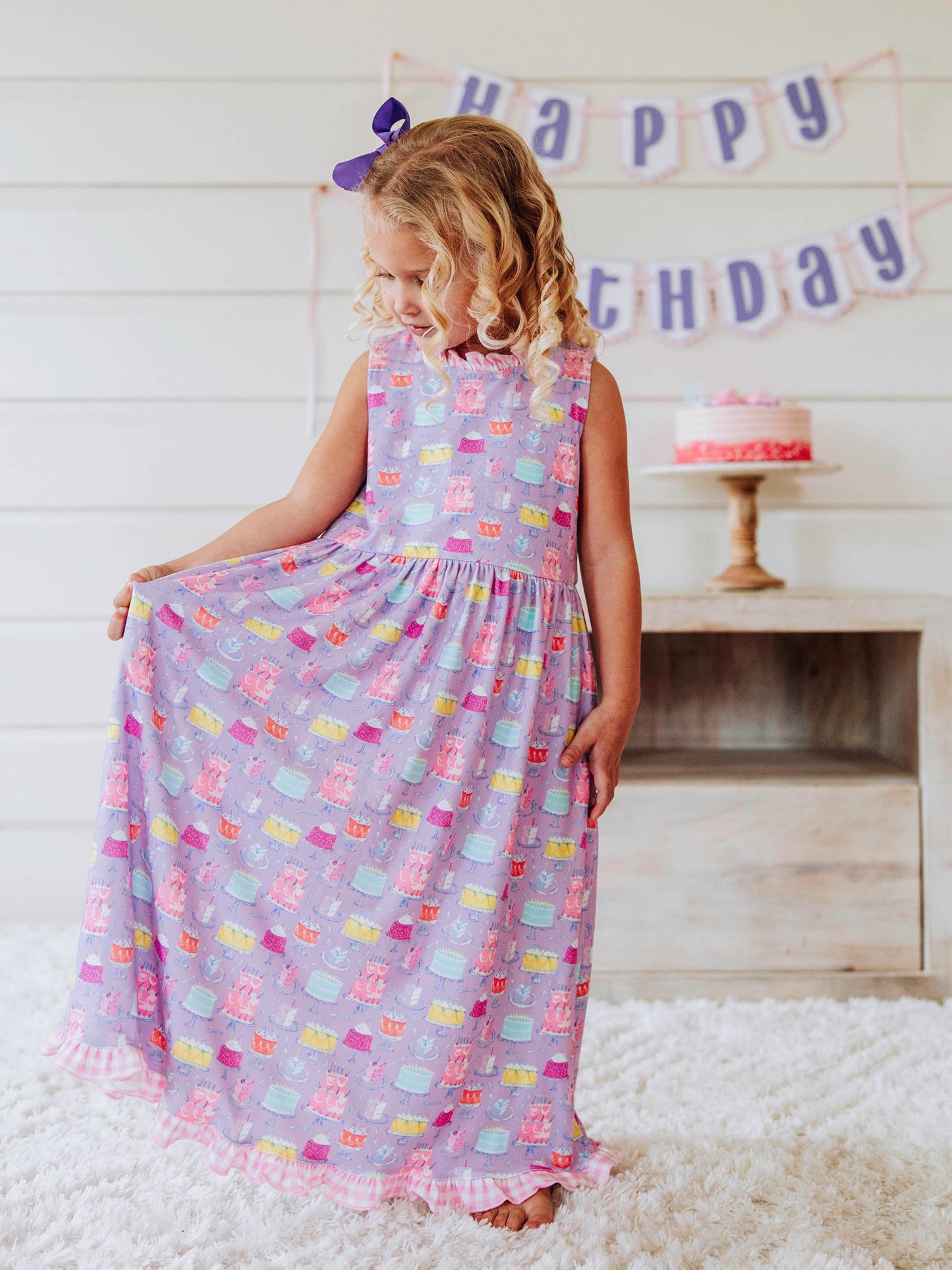 Maxi Play Dress - Happiest Day Purple