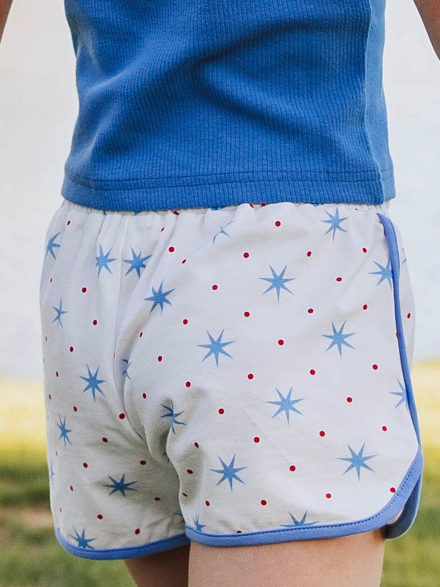 Athletic Shorts - Sparkler Celebration!