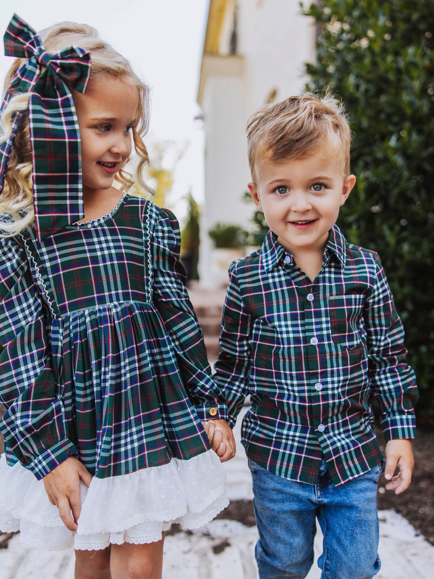 Button Up Shirt - Christmas Traditions