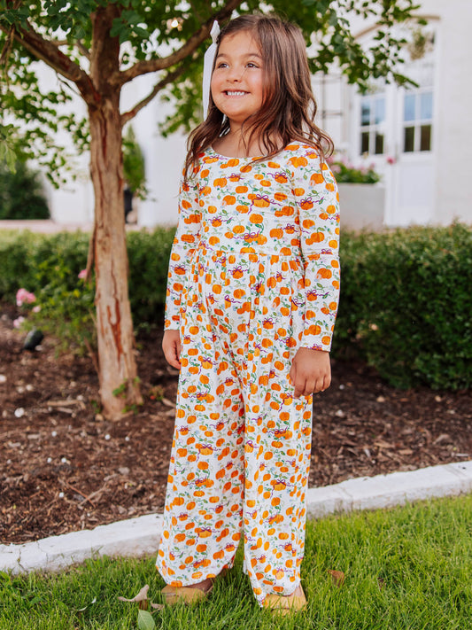 Leggy Romper - Little Pumpkin Princess