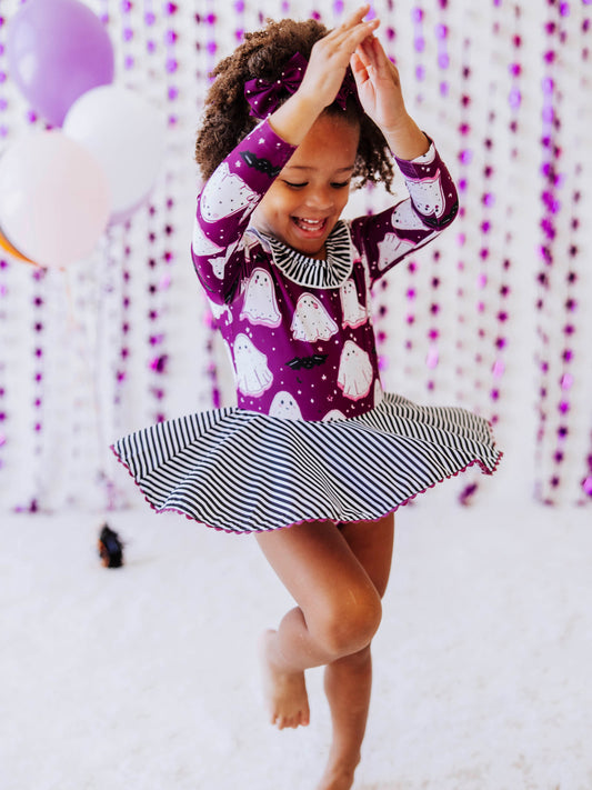 Skirted Leotard - BOO!