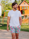 Men's Swim Trunks - Hawaiian Blooms