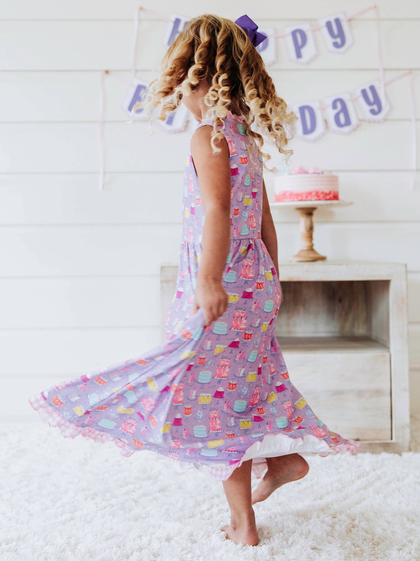 Maxi Play Dress - Happiest Day Purple