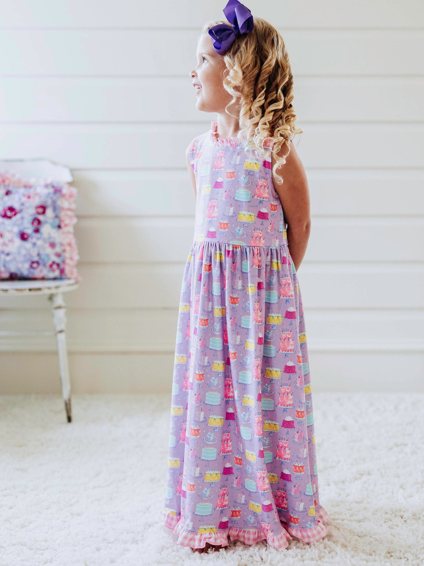 Maxi Play Dress - Happiest Day Purple