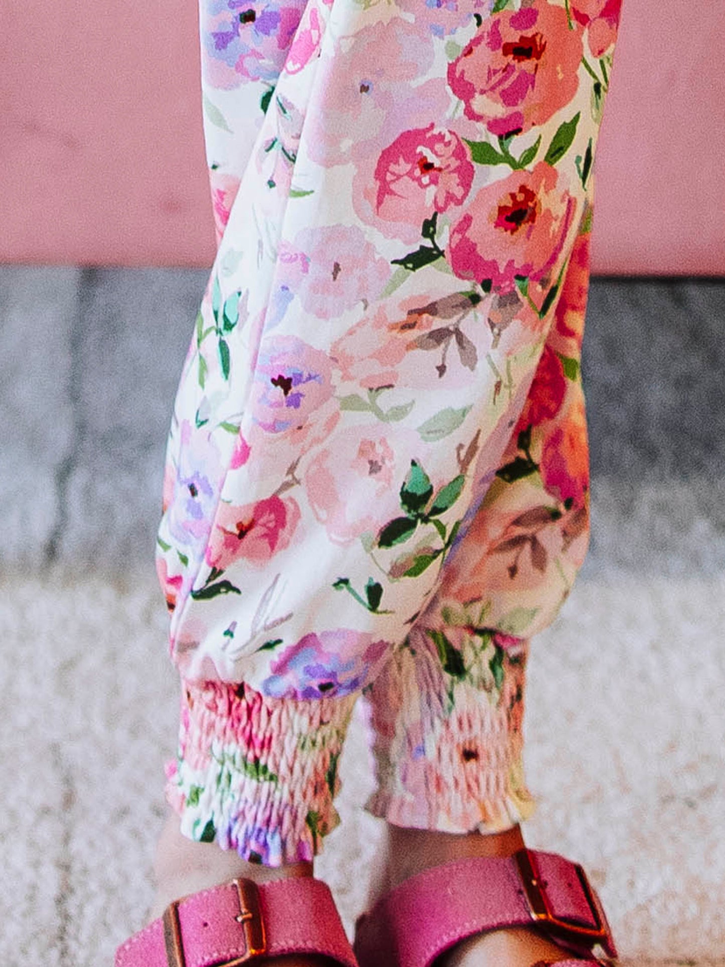 Smocked Romper - Soft Bliss