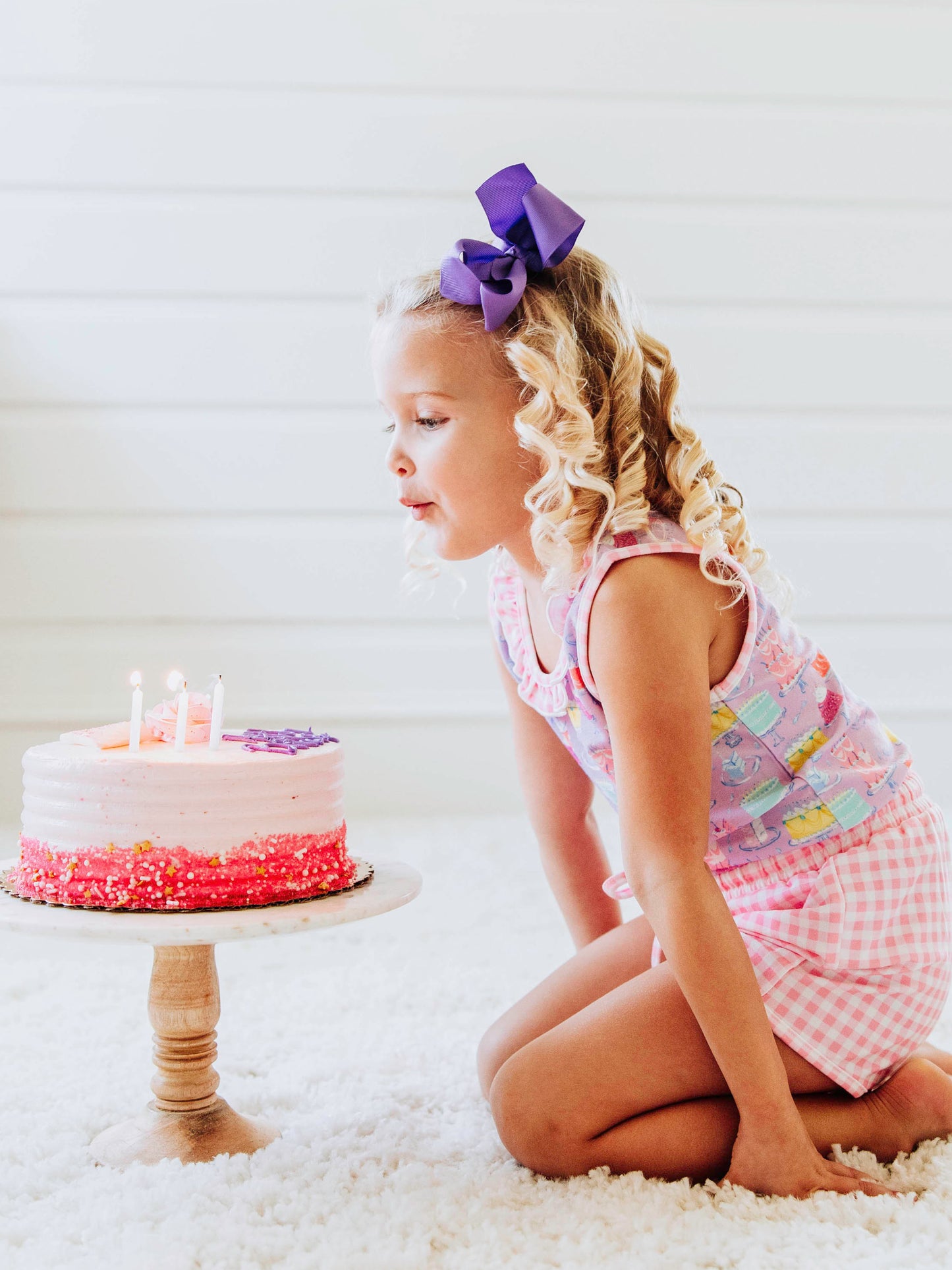 Tank Play Set - Happiest Day Purple