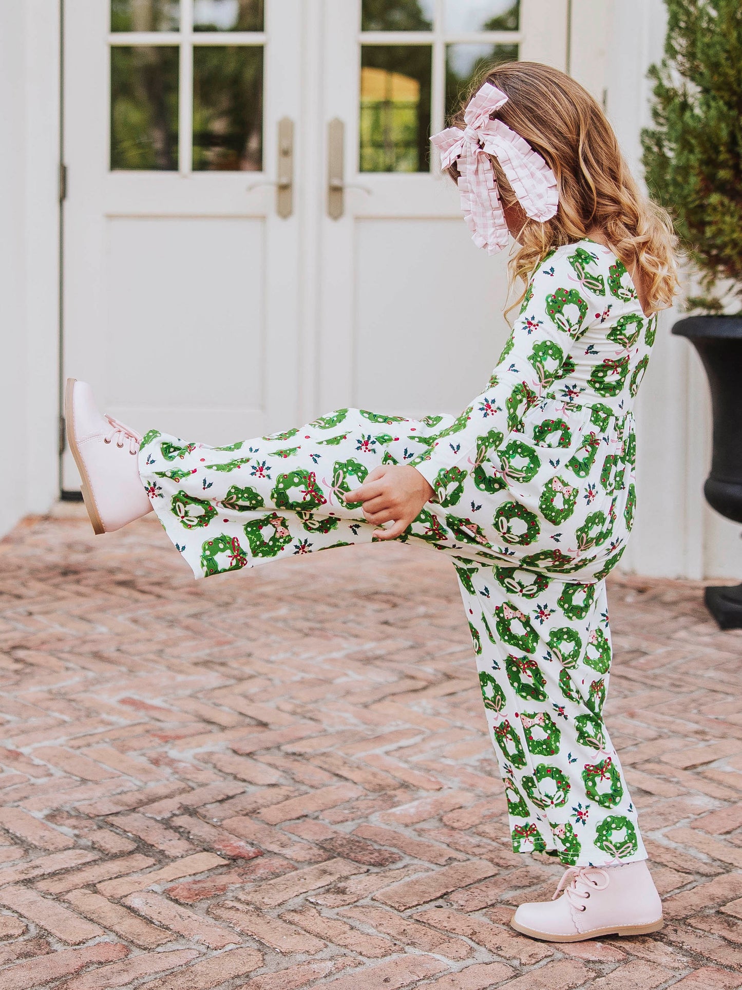 Leggy Romper - Merry and Bright