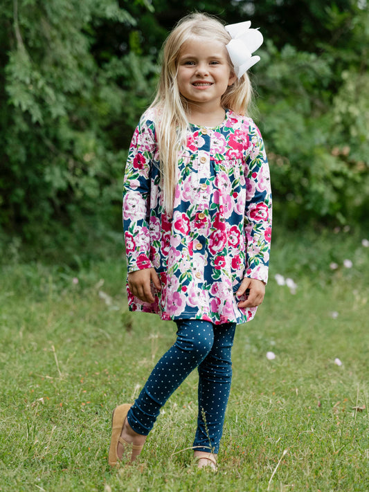Out to Play Set - Purple Blooms