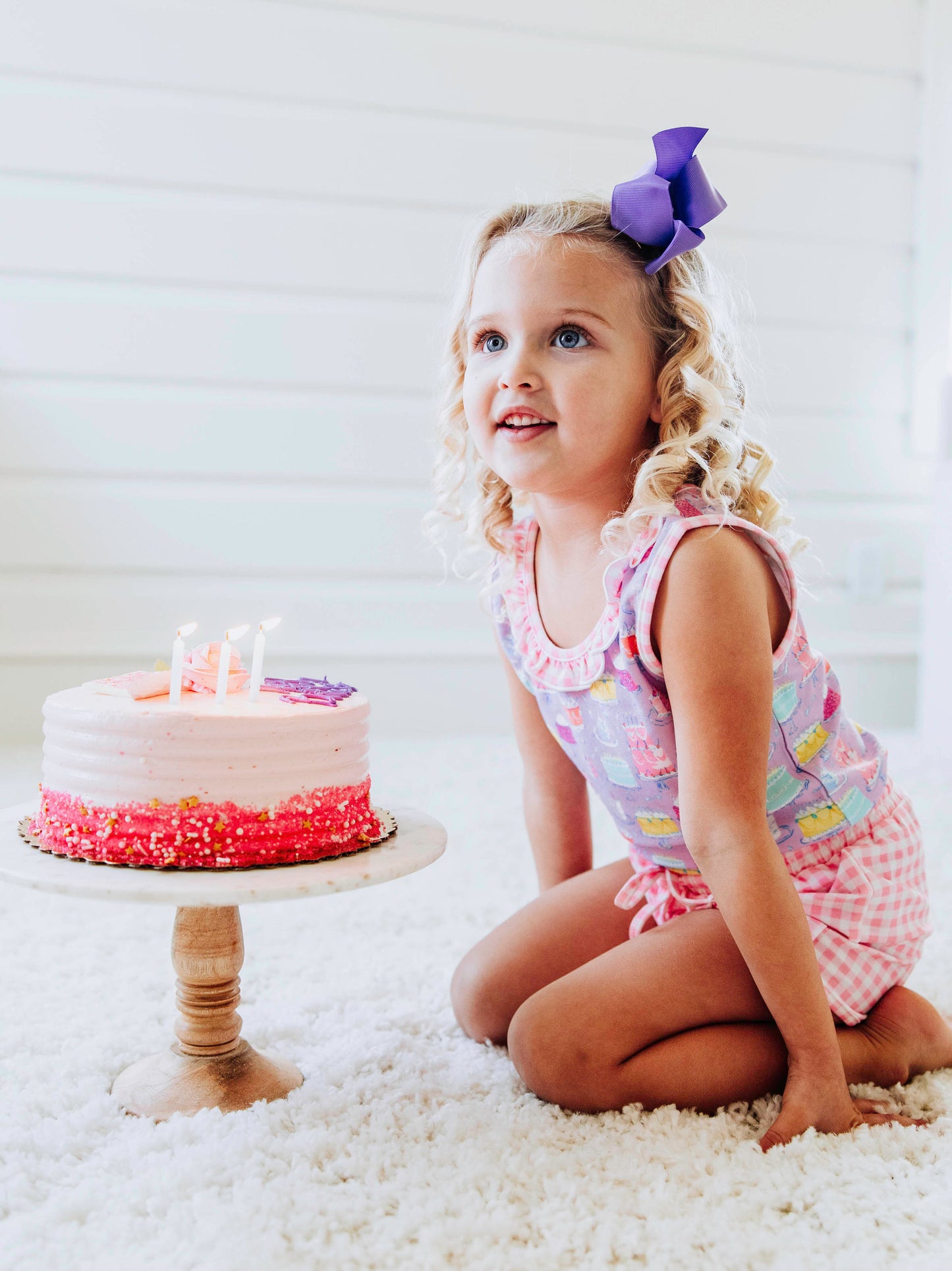 Tank Play Set - Happiest Day Purple