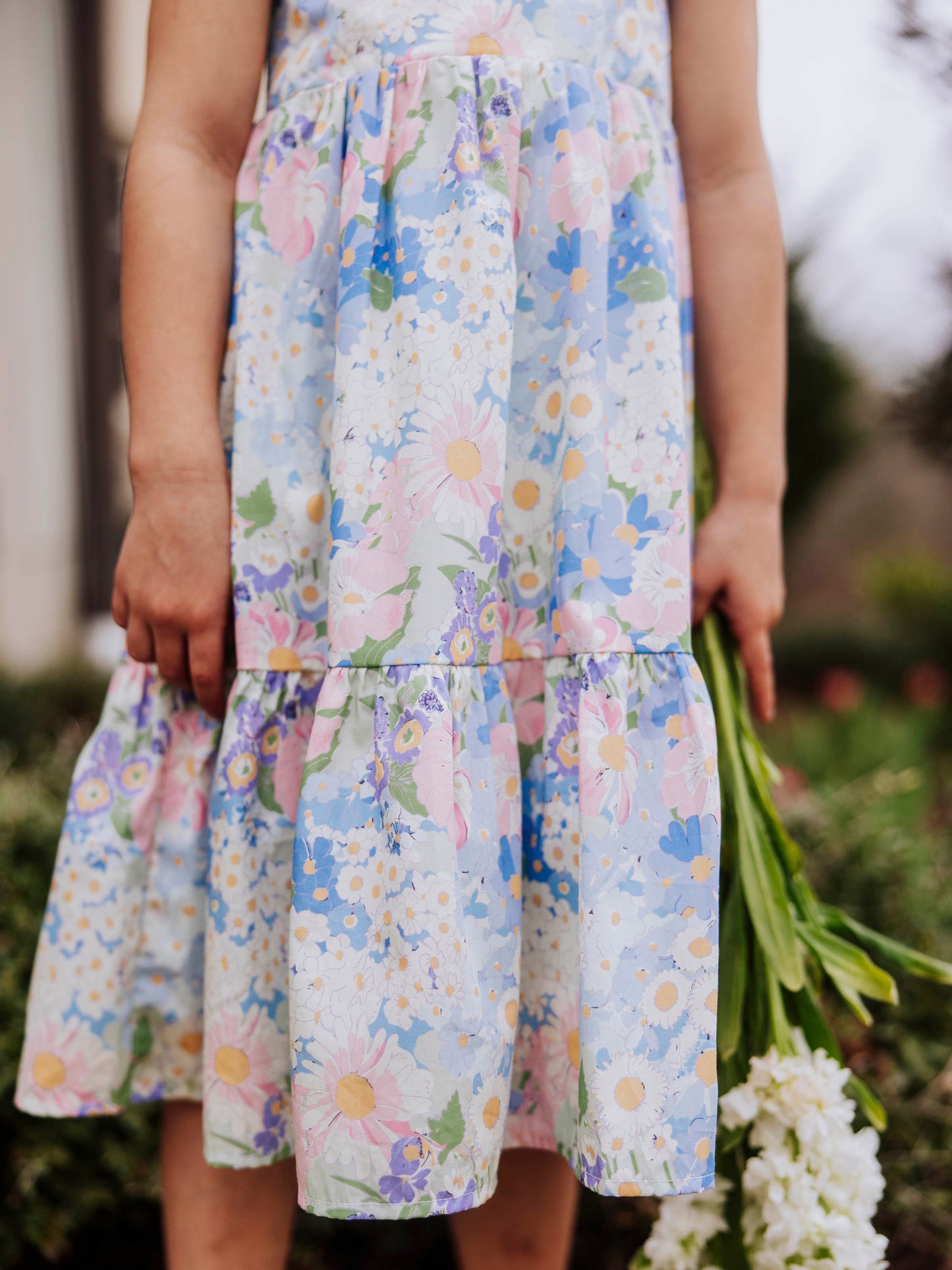 Smocked Sundress - Daisies and Blooms