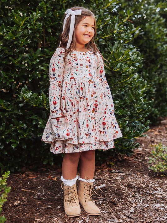 Prim Dress - Vintage Christmas Toys