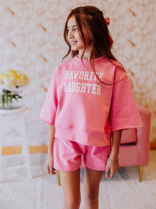 Sweat Set - Favorite Daughter Pink